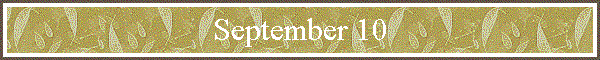 September 10