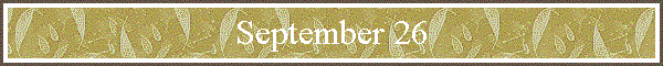 September 26